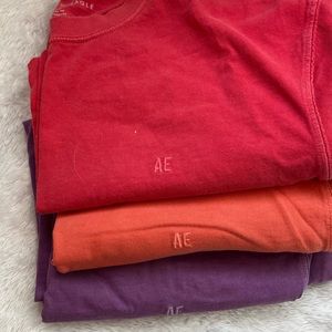 3pk AE Standard Fit Mens Crewneck Tees